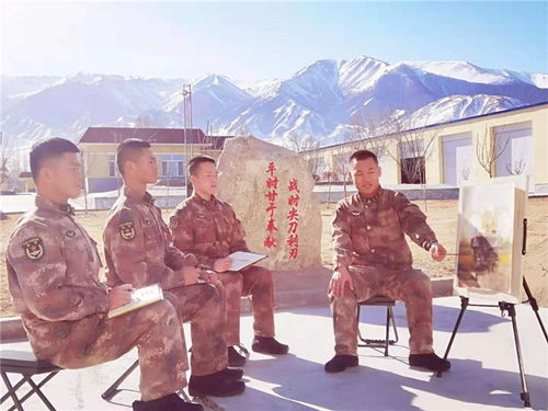 军营漫画丨边防官兵手绘军旅风采