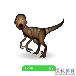组图球星超萌表情包哈登异域风情波什变恐龙7877109
