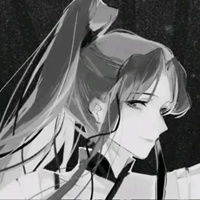 女生漫画头像霸气黑白女生头像霸气超拽漫画黑白