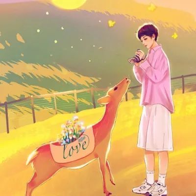甜蜜度爆棚的情侣头像合集