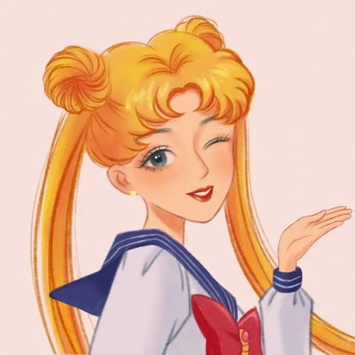 好看的二次元闺蜜动漫头像