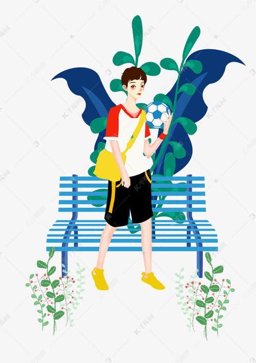 卡通版的阳光小哥哥素材图片免费下载千库网