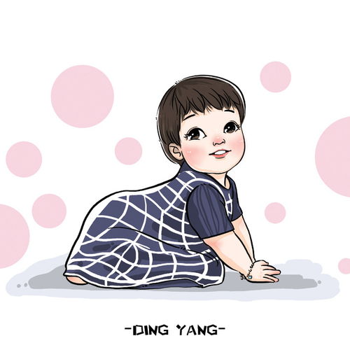 数码手绘卡通人物头像
