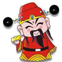财神头像卡通图片微信头像图片大全