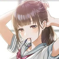 动漫盘头发女生头像动漫唯美盘头发女生头像