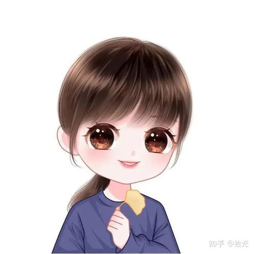 真人照片变成卡通头像头像可爱卡通超萌q版头像可爱又憨憨的q版女生头像可爱呆萌q版头像