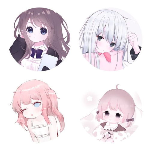 日系动漫女生头像