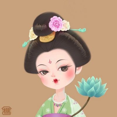 头像唐妆是真的绝美