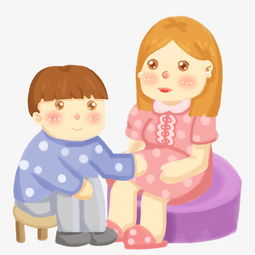 中国式感恩节孩子在给妈妈捶腿图片素材其他格式下载动漫人物大全
