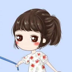 可爱卡通新娘头像图片儿童漫画
