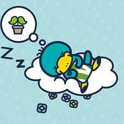 鸭嘴兽男孩头像系列