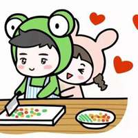 少女兔和蛙哥漫画头像微信头像图片大全