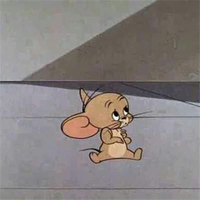 热门头像可爱搞笑猫和老鼠情侣头像一对