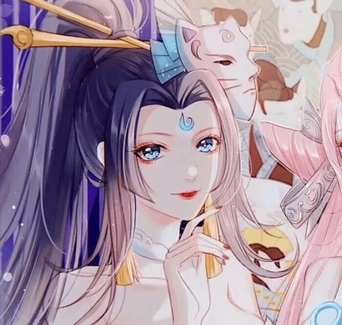 绘画作品超惊艳的一拨古风闺蜜头像
