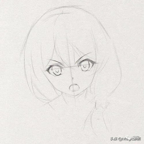 漫画人物绘画教程头像