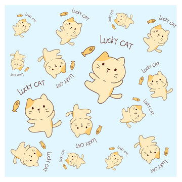 卡通可爱猪八戒吃西瓜
