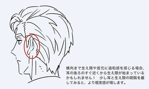 教你漫画男生背头发型画法