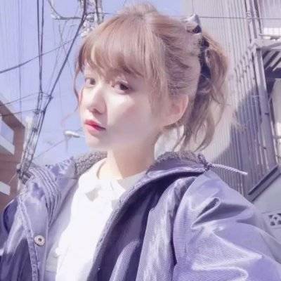 紫色的女生微信头像图片紫色系女头像大全