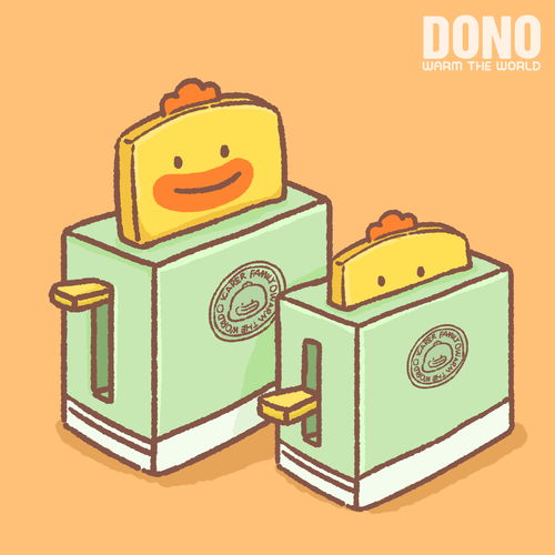 艾克家族icarefamily原创头像壁纸插画dono情侣头像烤面包机艾克家族icarerfamily的原创画板