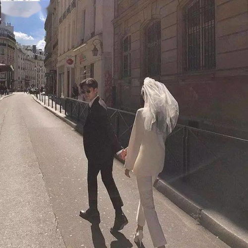 微信头像丨高冷情侣头像一男一女,情侣头像卡通呆萌一对