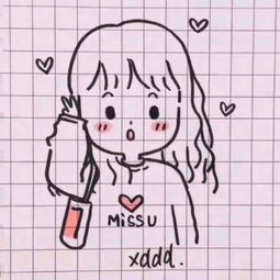 动漫简约女头可爱呆萌简单韩系女头