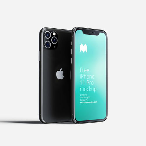 苹果手机iosapp设计提案ui界面贴图样机psd模板iphone11promockupphotoshop样机模版