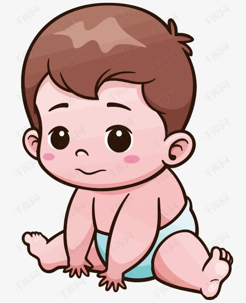 矢量卡通婴儿男宝宝素材图片免费下载高清psd千库网图片编号9605159