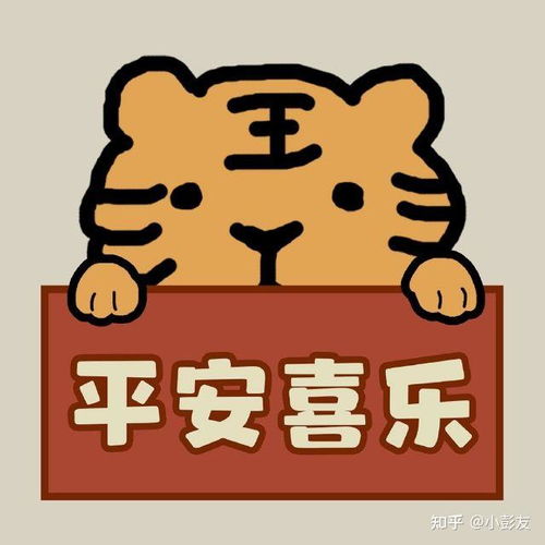 虎年卡通头像