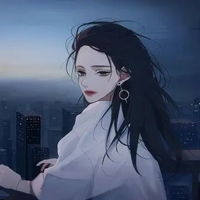 动漫女生头像冷酷黑白冷酷无情霸气动漫女生头像