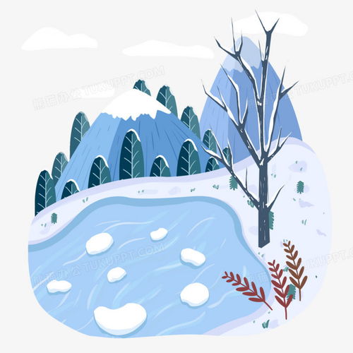 冬季下雪手绘扁平风景小元素png图片素材免费下载手绘png24802480像素熊猫办公