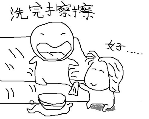 爆笑手绘漫画我和我女友下篇