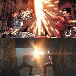 和漫画比美队3内战就像在过家家