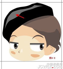 illustrator鼠绘教程绘制卡通人物系列之q版大眼妹妹1