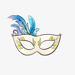 手绘漂亮的面具插画图片素材其他格式下载动漫人物大全