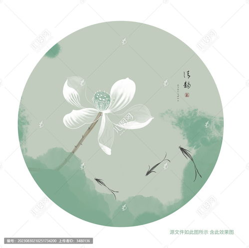禅意,无框画,其他设计,设计模板,汇图网