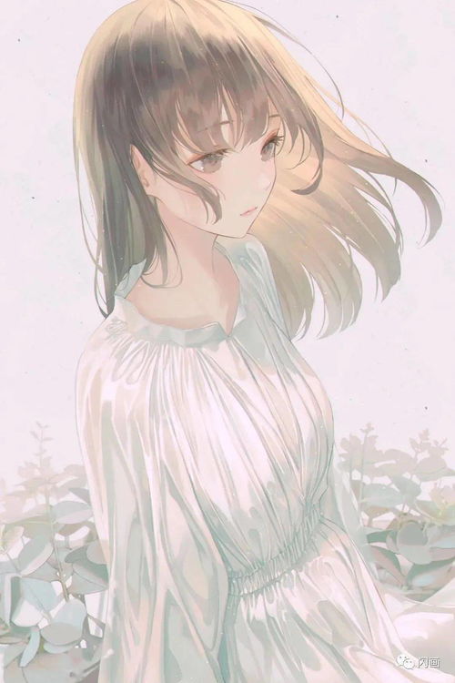 美的满屏都是蒸汽唯美少女人物插画作品