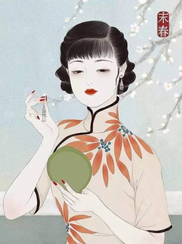 浙江姑娘笔下的民国美人,气质高贵