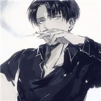 动漫男抽烟图片头像