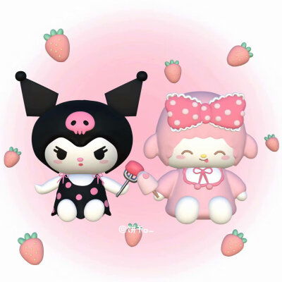 三丽鸥家族hellokittykuromi库洛米美乐堆糖,美图壁纸兴趣社区