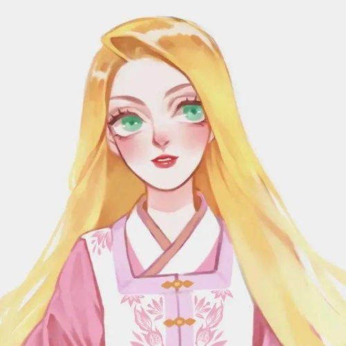 唯美手绘高清动漫女头
