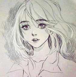 哇哦一波素描动漫美女又强势来袭,吹爆打call