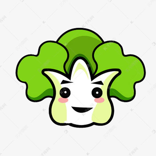 白菜装饰图案笑脸菜素材图片免费下载千库网