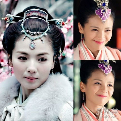 赵2015年热门节目女神头发pk