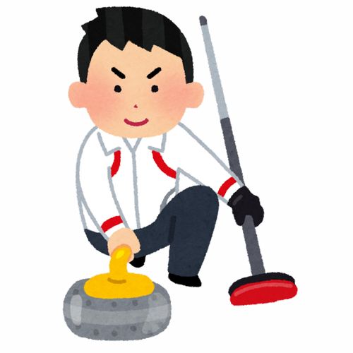 冬运会冰上运动冰壶冠军奖牌奥运会滑雪双板单板滑冰卡通插画免扣素材手绘png11插画运动比赛健身