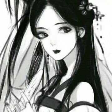 二次元头像高冷霸气女