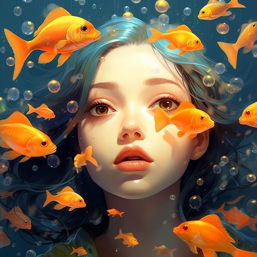 facialcloseupsupercutegirlfacesurroundedbygoldfis63f94ba5b9674378a6e457efec78992cmidjourney2