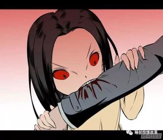 人性恐怖漫画被鬼上身的小女孩儿