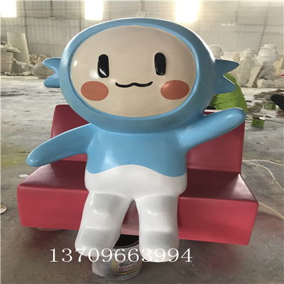 卡通玻璃钢雕塑厂佛山玻璃钢卡通蜜蜂雕塑-黄页88网