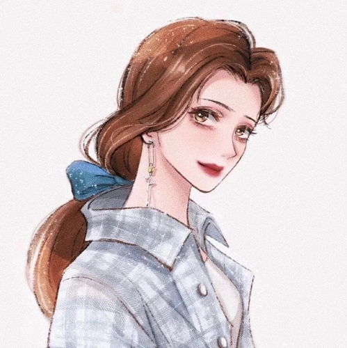 女生头像迪士尼在逃公主手绘动漫女头