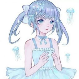 长发清新动漫女生头像